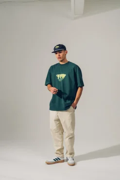A Thousand Futures 'Happy Family' Tee - Forest