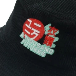 A Thousand Futures 'Lucky' Cord Bucket Hat - Black