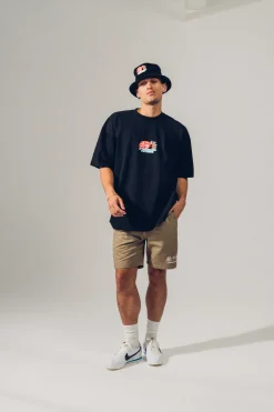 A Thousand Futures 'Lucky' Cord Bucket Hat - Black