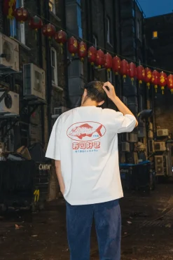 A Thousand Futures 'Sushi Lover' Tee - Vintage White