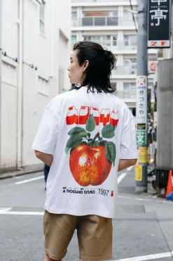 A Thousand Futures x GK 'Apple' Tee - White