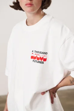 A Thousand Futures x GK 'Apple' Tee - White