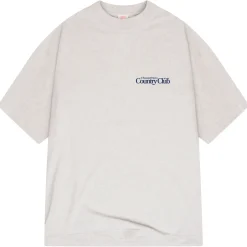 A Thousand Futures x GK 'Country Club' Tee - Ash Grey *FRONT PRINT ONLY*