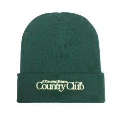 A Thousand Futures x GK 'Country Club' Beanie - Forest Green