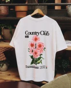 A Thousand Futures x GK 'Country Club' Tee - Off-White