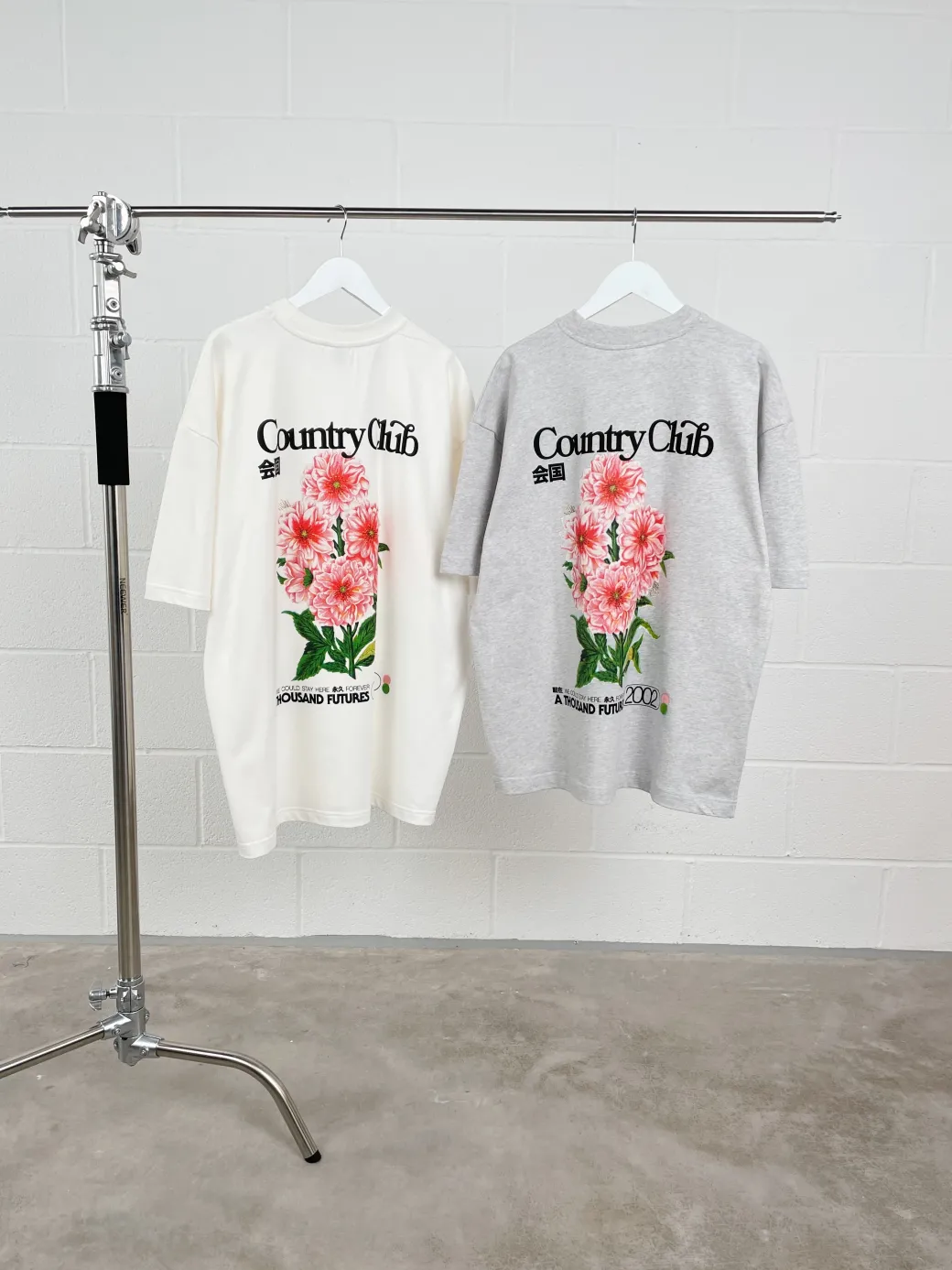 A Thousand Futures x GK 'Country Club' Tee - Off-White