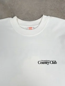 A Thousand Futures x GK 'Country Club' Tee - Off-White