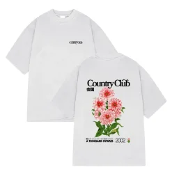 A Thousand Futures x GK 'Country Club' Tee - Ash Grey