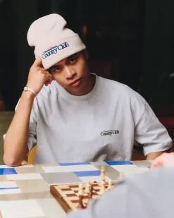 A Thousand Futures x GK 'Country Club' Beanie - Sand