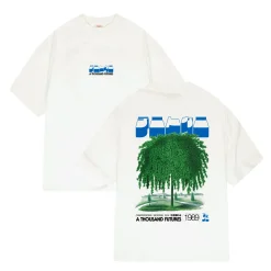 A Thousand Futures x GK 'Weeping Elm' Tee - White