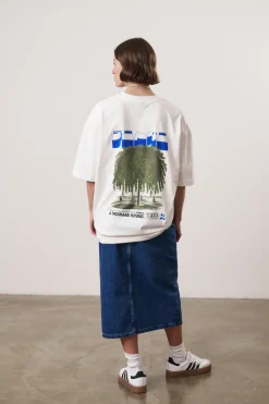 A Thousand Futures x GK 'Weeping Elm' Tee - White