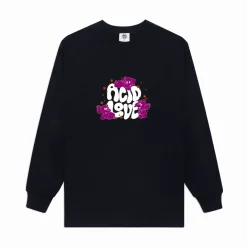 ACID LOVE 0.06 'Fantasy' Longsleeve Tee - Black