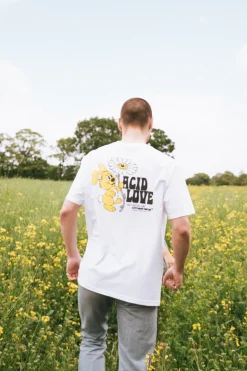 ACID LOVE 0.06 'Other Side' Tee - White