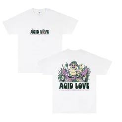 Acid Love 'Moments' Tee - White