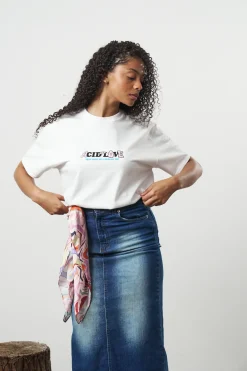 Acid Love 'Mushroom' Tee - White