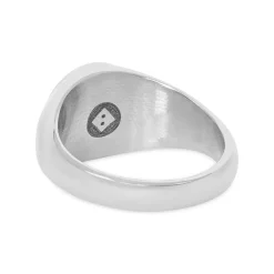 Angel Signet Ring - Silver