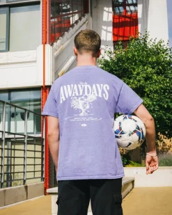 AwayDays 'Trophy' Tee - Vintage Washed Purple
