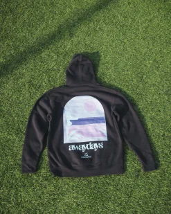 AwayDays 'Tropical Pitch' Hoodie - Black