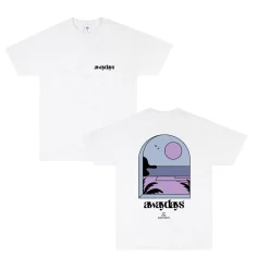 AwayDays 'Tropical Pitch' Tee - White