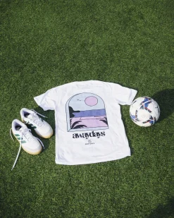 AwayDays 'Tropical Pitch' Tee - White