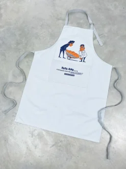 Bada Bing x UN:IK 'Dead Hungry' Apron - Grey