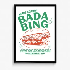 Bada Bing x UN:IK 'Fresh Hoagie' Print