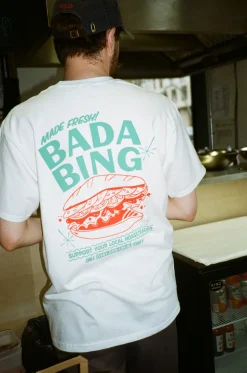 Bada Bing x UN:IK 'Fresh Hoagie' Tee - White