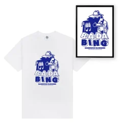 Bada Bing x UN:IK 'Slingers' Tee & Print Bundle - White