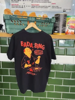 Bada Bing x UN:IK 'Snitches' Tee - Black