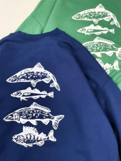 bound 'Angling Club' Sweater - Navy