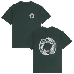 bound 'Angling Crest' Tee - Forest Green