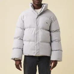 bound Arctic Padded Puffer Coat - Dove Grey