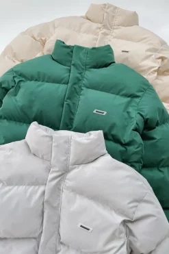 bound Arctic Padded Puffer Coat - Ecru