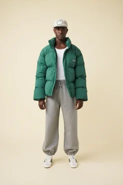 bound Arctic Padded Puffer Coat - Hunter Green