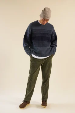 bound Army Green Corduroy Trousers