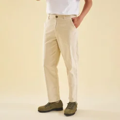bound 'Barley Cream' Cord Trousers