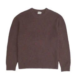 bound Baxter Mohair Blend Sweater - Walnut Brown