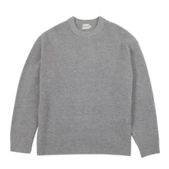 bound Baxter Mohair Blend Sweater - Grey