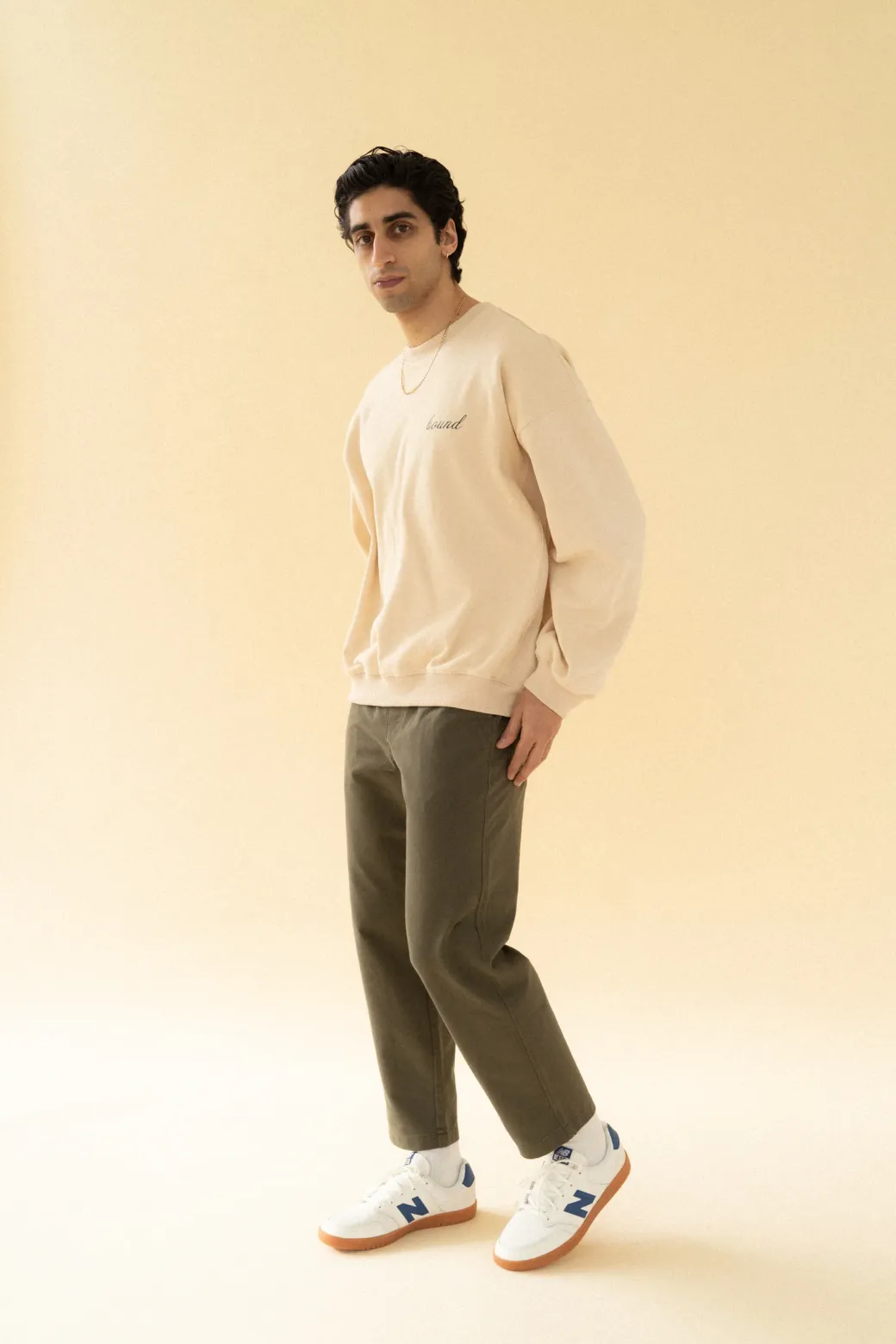 bound 'Beige' Premium Sweater