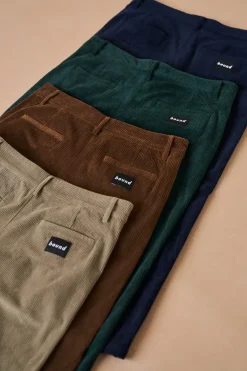 bound 'Cedar Brown' Corduroy Trousers