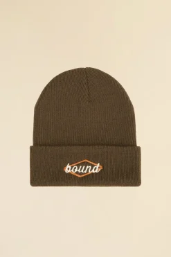 bound Cuffed Staple Beanie