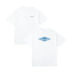 bound 'Diamond' Tee - White