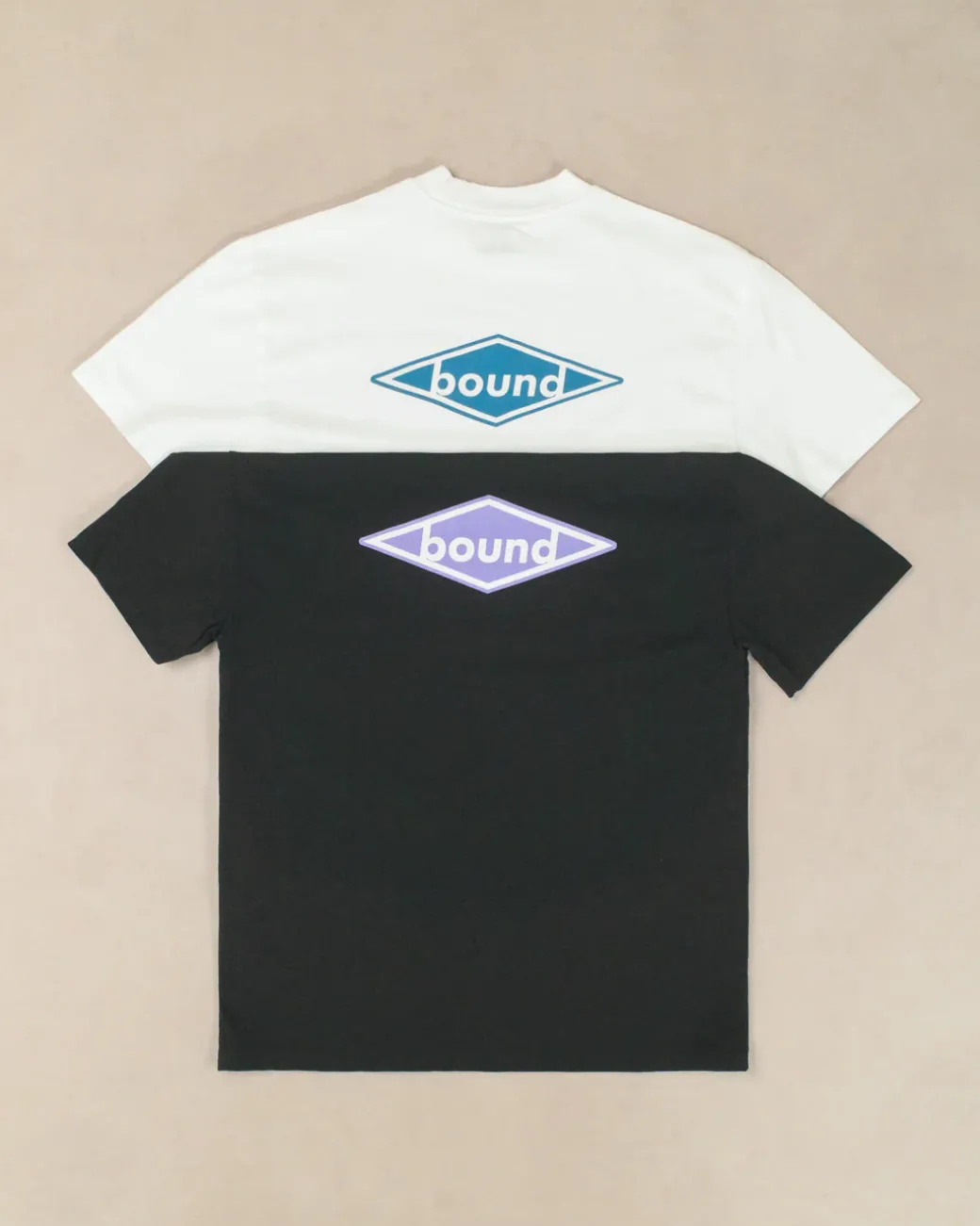 bound 'Diamond' Tee - White