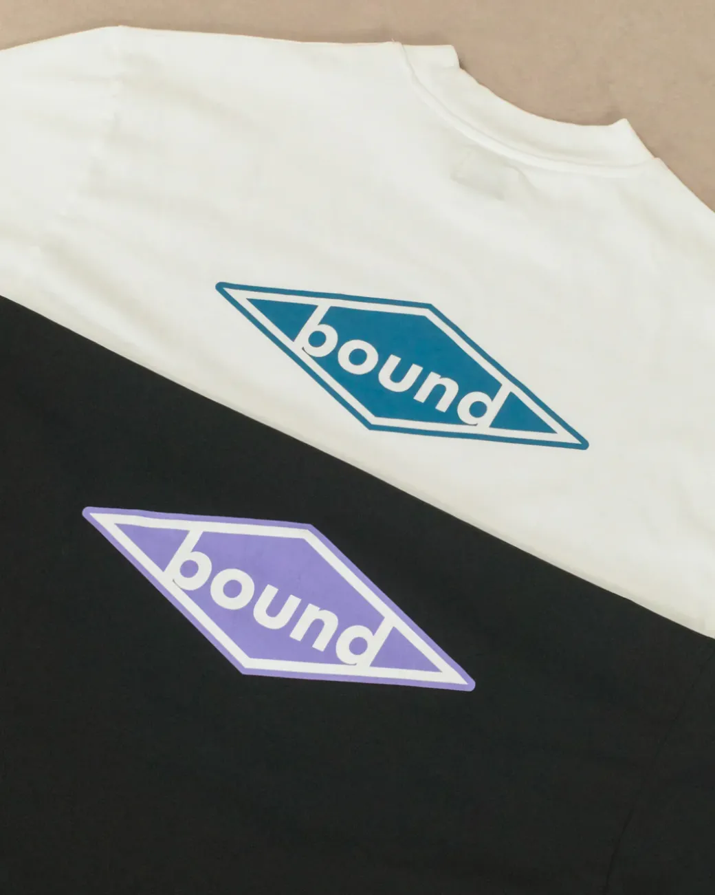 bound 'Diamond' Tee - White