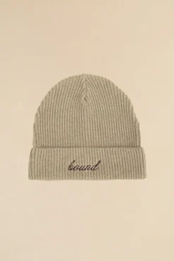 bound 'Farnley' Fisherman Ribbed Organic Beanie