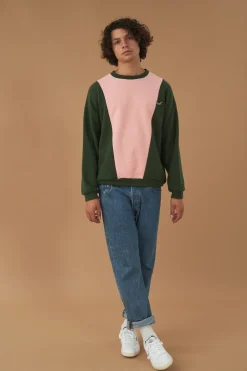 bound 'Forest Rose' Panel Sweater
