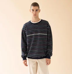 bound 'French Navy' Stripe Sweater
