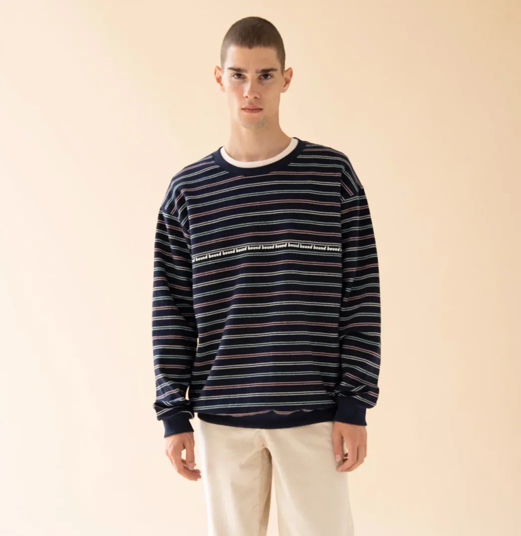 bound 'French Navy' Stripe Sweater