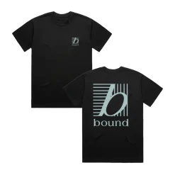 bound 'Grid' Heavy Tee - Black