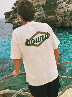 bound 'Hatch' 5 Years Heavy Tee - Ecru